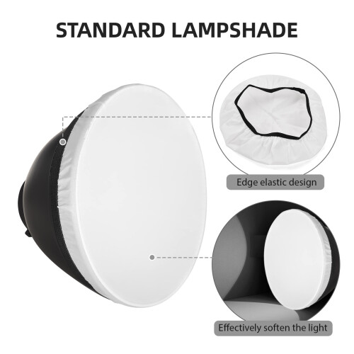 9 Inch Reflector Diffuser Bowens Mount Photography 2