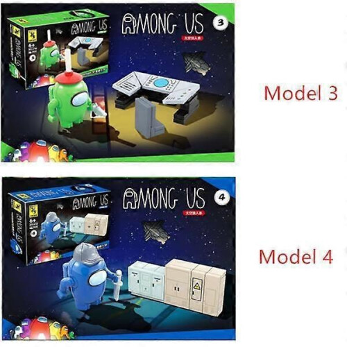 Blocs de construction Among Us - 8 modèles 2