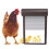 Automatic Chicken Coop Door Programmable Aluminum 11