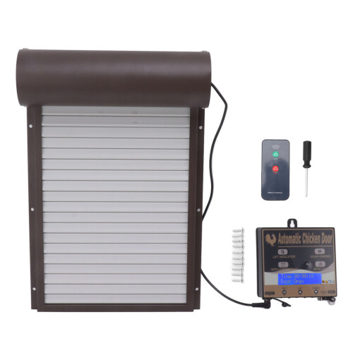Automatic Chicken Coop Door Programmable Aluminum