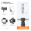 Metal Wall Mounting Light Stand Triangle Boom Arm 5