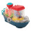 Light Up Transparent Gear Ship Toy Projection 5