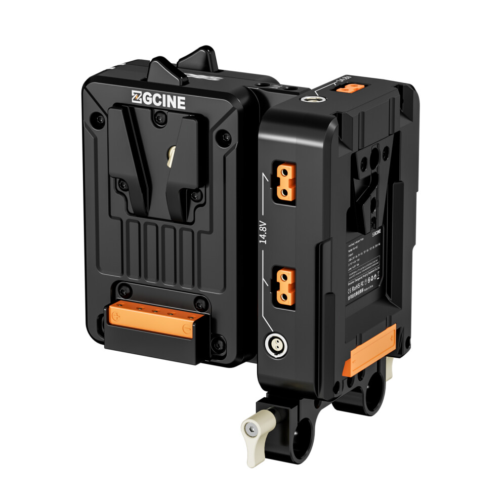 Zgcine Vm-Hs2 Hot Swap/Shark Fin Dual Micro V 8320539550381