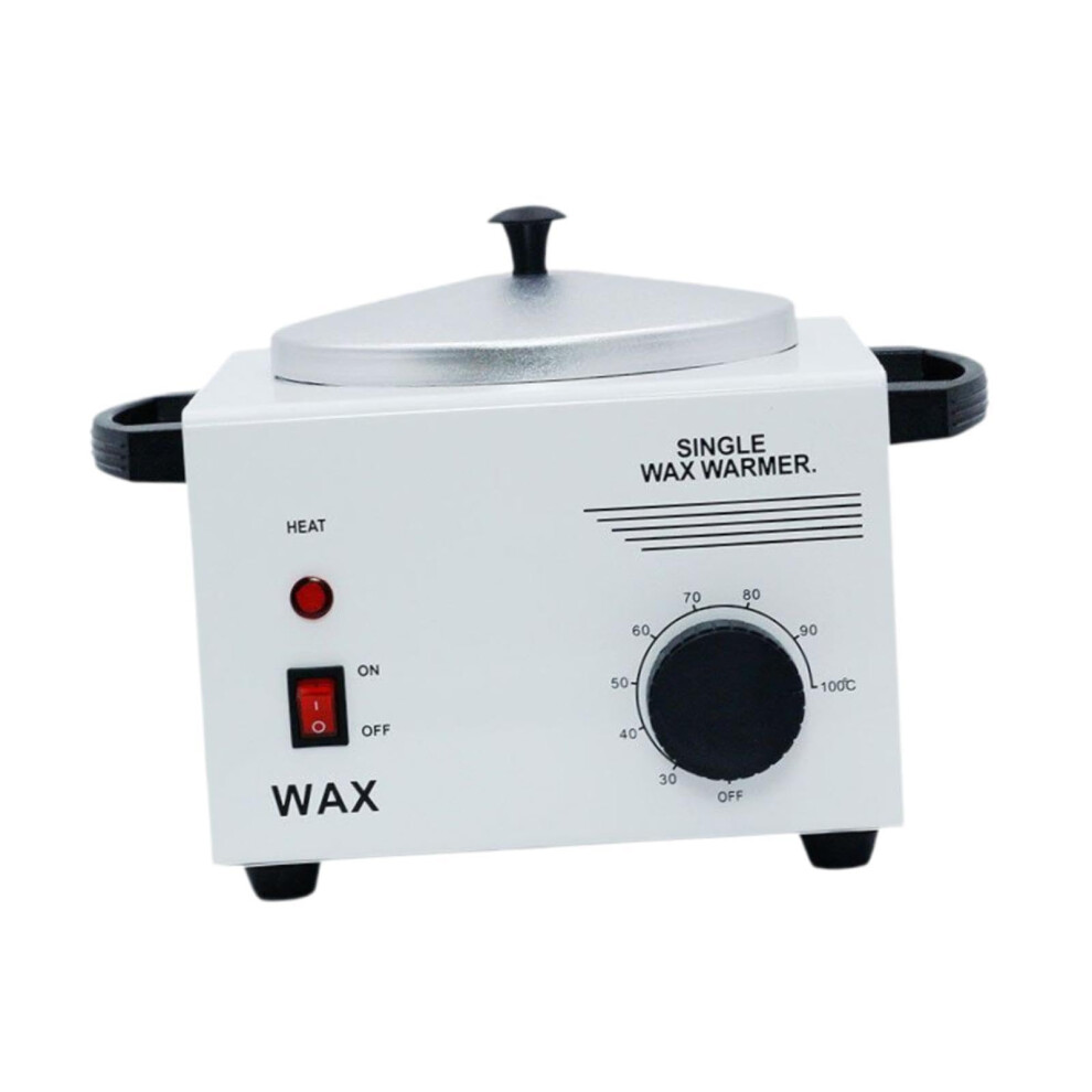 Electric Wax Melting Pot, Single Pot Wax Melt Remover Epilator Tool for Hand Waxing, Compact Design