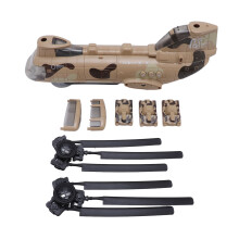 Transport Helicopter Toy with Light Sound Battery