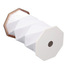 Wiederaufladbare, faltbare Tischlampe aus Papier, 700mAh, dimmbar, Berührungssensor, Nachttischlampe