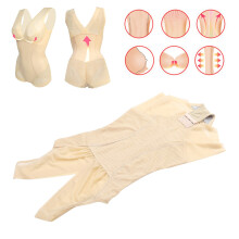 XXL Hautfarbener Body Shapewear mit Bauchkontrolle & Po-Anhebung