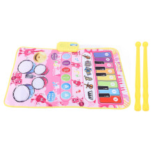 Piano Music Mat Portable Floor Keyboard Drum Dance