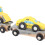 Wooden Train Set Child Friendly Safe Portable 14