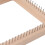 Mini Square Knitting Tool with Hooks Wooden 15