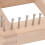 Mini Square Knitting Tool with Hooks Wooden 15