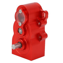 RC Getriebe Gehäuse Aluminium CNC D1RC Vertikales Getriebe für 1/10 RC Auto Rot