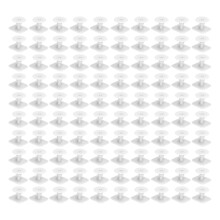 100 Pcs Blank Ear Tags Square Livestock Animal