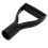 Spade Handle Plastic 32mm Inner Diameter D Grip 7