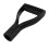 Spade Handle Plastic 32mm Inner Diameter D Grip 4