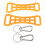 2pcs Ski Boot Buckle Assist Tool Shoes Buckle 8