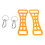 2pcs Ski Boot Buckle Assist Tool Shoes Buckle 7