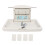 Baby Changing Station with Safety Strap Tissue Box 1