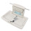 Baby Changing Station with Safety Strap Tissue Box 6
