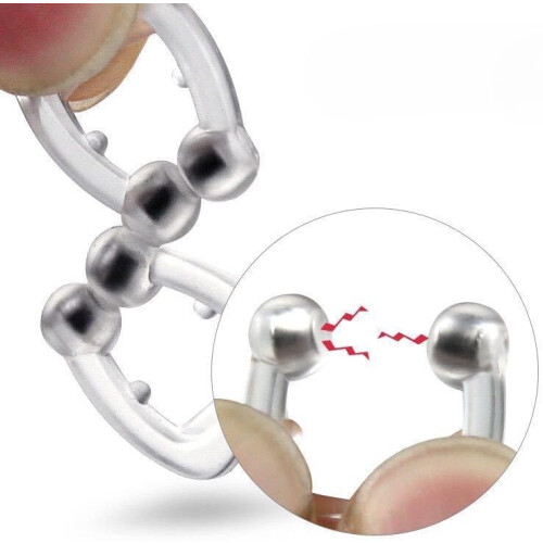 Magnetic Snoring Stopper for Adults, Comfortable Design, Adjustable Fit, 2-Pack 1