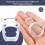 Magnetic Snoring Stopper for Adults, Comfortable Design, Adjustable Fit, 2-Pack 3