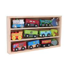 Wooden Train Set Child Friendly Safe Colorful