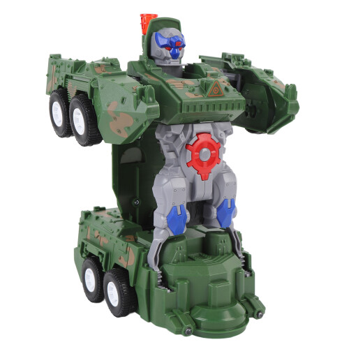 Transforming Tank Toy with Light Sound Rotating 1