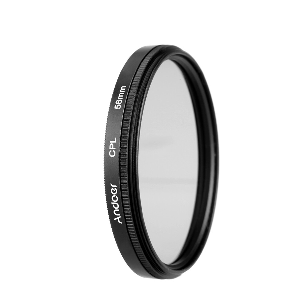 Andoer 58Mm Digital Slim Cpl Circular Polarizer 8320539555119