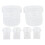 4pcs Duckbill Valves and 2pcs Silicone Diaphragm 3