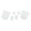 4pcs Duckbill Valves and 2pcs Silicone Diaphragm 6