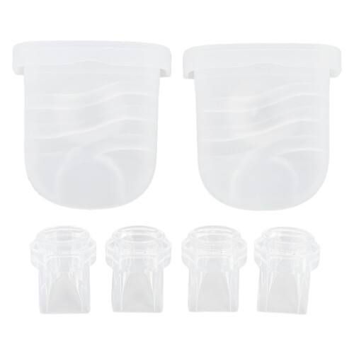 4pcs Duckbill Valves and 2pcs Silicone Diaphragm