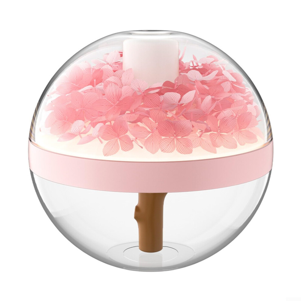 Humidifier 270ml for Bedroom and Home, Pink Color with Changing Night Light for Baby Plants and Office Use-image-OPC-PK7Z8VH-NEW