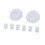 6pcs Duckbill Valves and 2pcs Silicone Diaphragm 9