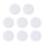 8pcs Silicone Membrane Diaphragm for V2 V1 2
