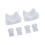4pcs Duckbill Valves and 2pcs Silicone Diaphragm 5