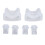 4pcs Duckbill Valves and 2pcs Silicone Diaphragm 14