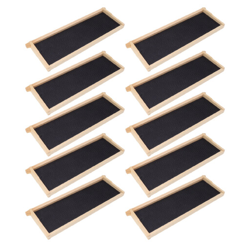 10 Set Beehive Frames Foundations Kit Honey Bee 1