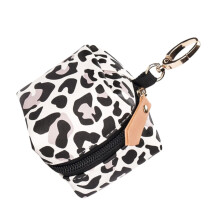 Waterproof Pacifier Holder with Portable Storage Bag for Diaper Bags, Dirt Protection, Lightweight, Leopard Print Design
