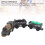 Small Train Toy Kids Retro Electric ABS Model 13