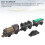 Small Train Toy Kids Retro Electric ABS Model 14