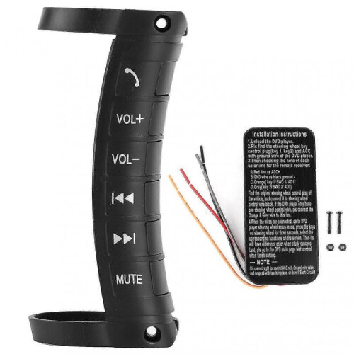 Multifunction Steering Wheel Button Remote Control Navigation 2 Din DVD Controller Universal