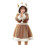 (M)Girls Khaki Elk Dress Zekai 3