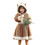 (M)Girls Khaki Elk Dress Zekai 2