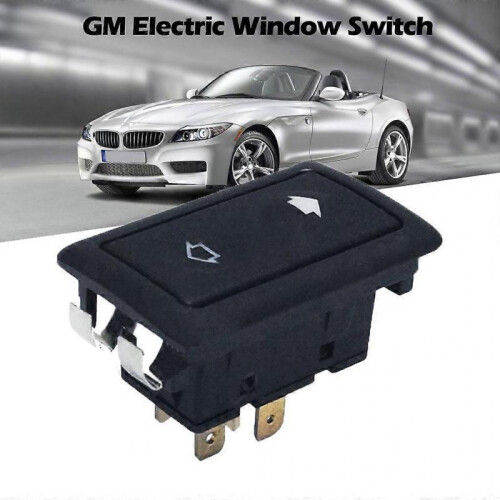 Universal 6Pin 12-24V Car Electric Window Switch Button Auto Power Controller 1