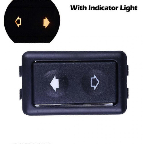 Universal 6Pin 12-24V Car Electric Window Switch Button Auto Power Controller 2