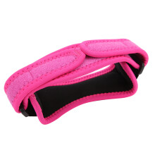 Verstellbarer pinker Knieband für Laufen & Sport, Nylon mit Silikon