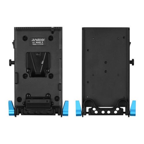 Andoer V Mount V-lock Battery Plate Adapter with 2