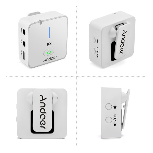 Andoer MX5 2.4G Wireless Recording Microphone 1