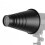 Large Metal Conical Snoot with Honeycomb Grid 5pcs 10