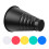 Large Metal Conical Snoot with Honeycomb Grid 5pcs 12
